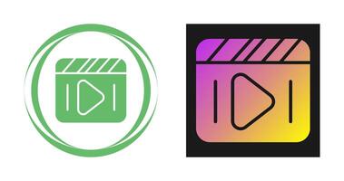 Clapperboard Vector Icon
