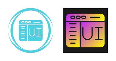 User Interface Vector Icon