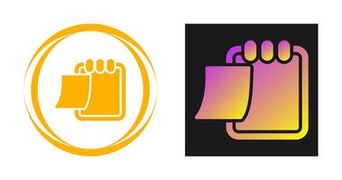 Writing pad Vector Icon