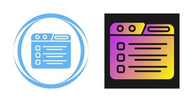 Task Manager Vector Icon