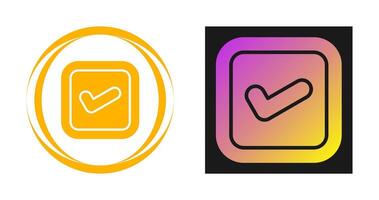 Checkbox Vector Icon