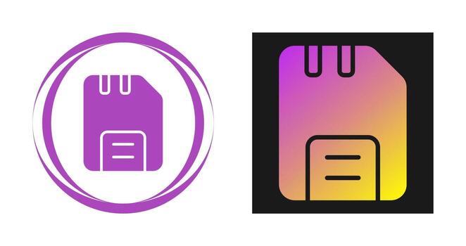 Disk Vector Icon