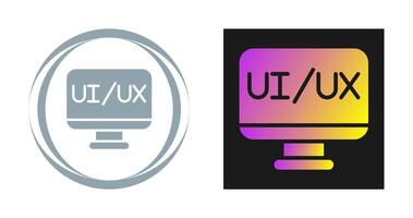 ux ui vector icono