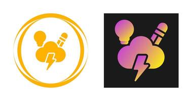Brainstorming Vector Icon