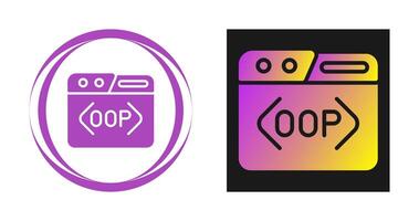 OOP Vector Icon