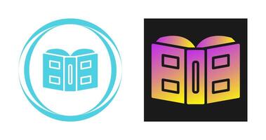 Open book Vector Icon