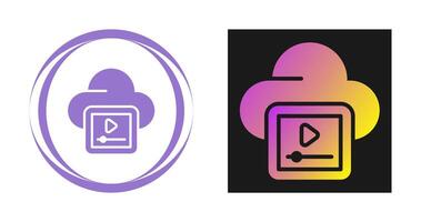 Video Hosting Vector Icon