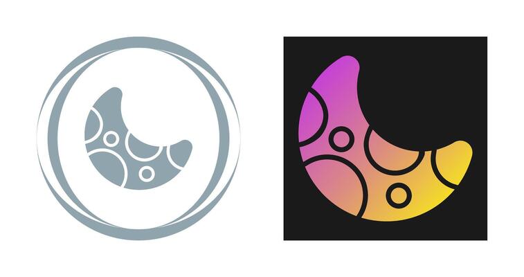Moon Vector Icon
