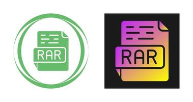 RAR Vector Icon