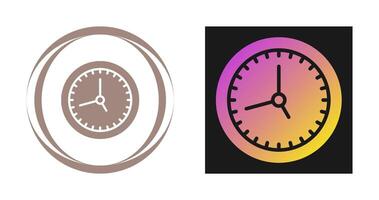 icono de vector de reloj