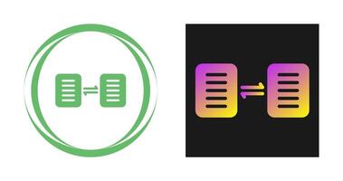 Document Sharing Vector Icon