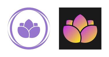 Lotus flower Vector Icon