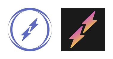 Lightning Vector Icon