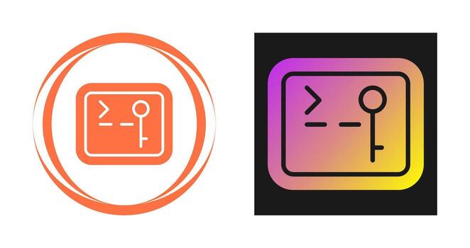 SSH Access Vector Icon