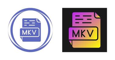 MKV Vector Icon