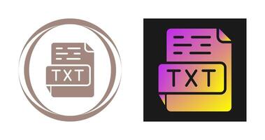 TXT Vector Icon