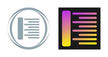 Align Vector Icon
