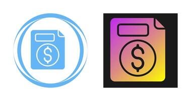 Document Vector Icon