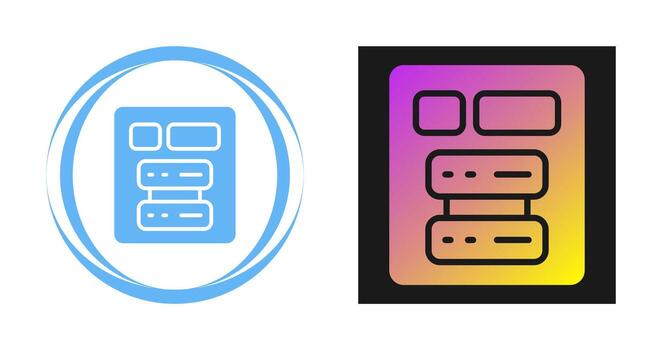 icono de vector de servidor