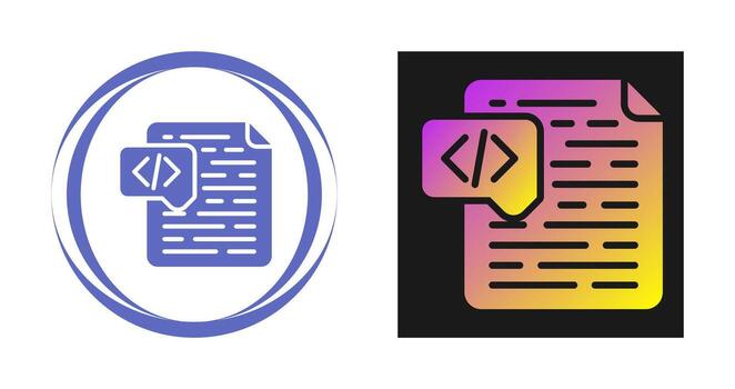 icono de vector de documento