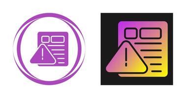 Document Vector Icon