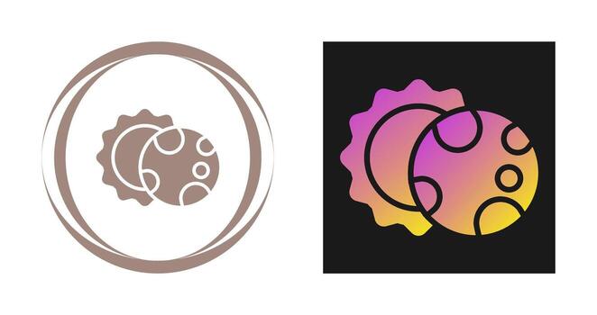 icono de vector de eclipse