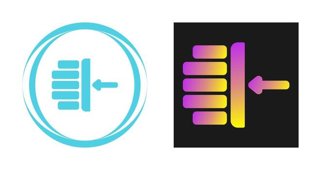 Margin Vector Icon