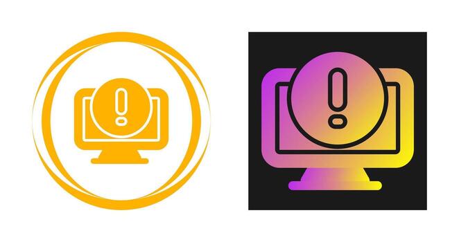 Computer Vector Icon