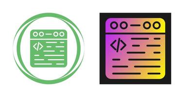 Browser Vector Icon