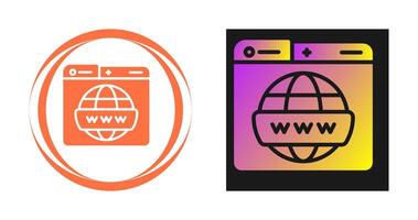 World Wide Web Vector Icon