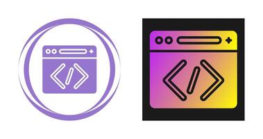 Coding Vector Icon