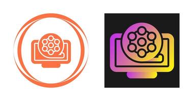 Film Reel Vector Icon