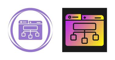 Site Map Vector Icon