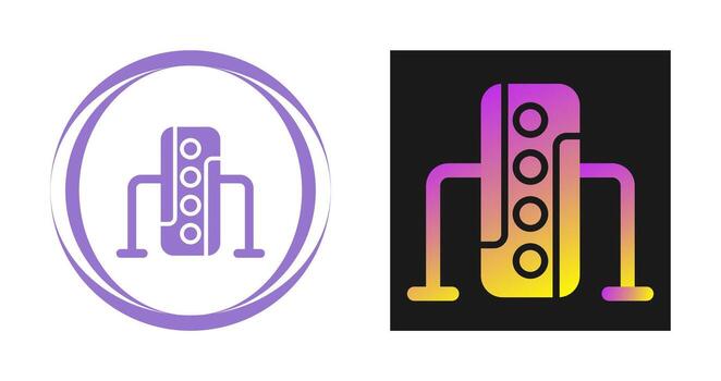 Client Server Vector Icon