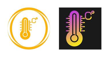 icono de vector de temperatura