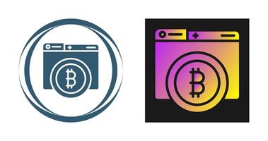 Bitcoin Vector Icon