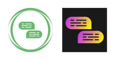 Speech Bubbles Vector Icon