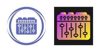 Sound Mixer Vector Icon