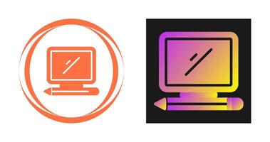 Desktop Computer Vector Icon