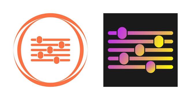 igualdad vector icono