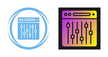 icono de vector de configuración