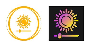 Brightness And Contrast Vector Icon