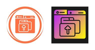 Upload File Vector Icon