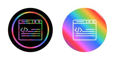 Web Development Vector Icon