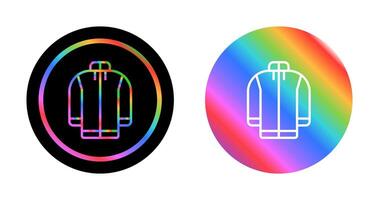 Fleece jacket Vector Icon