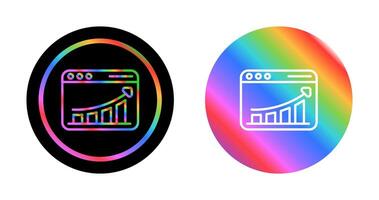 Web Analytics Vector Icon