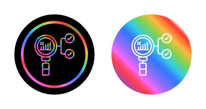 Prescriptive Analytics Vector Icon