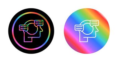 Natural Language Processin Vector Icon