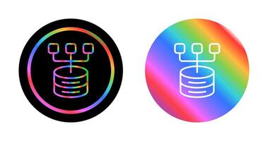 Data Modeling Vector Icon