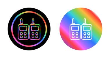 Two way Radio Vector Icon